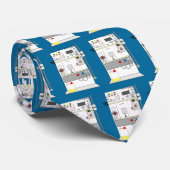 Cravate de néphrologue, conception de machine de (Roulé)