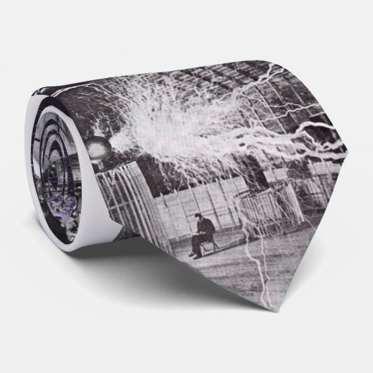 Cravate de Nikola Tesla (Roulé)