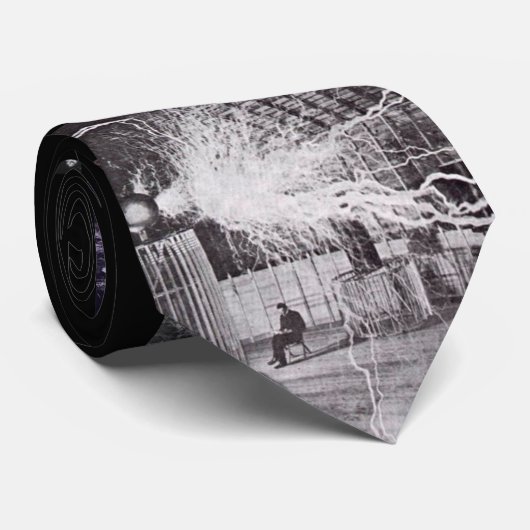 Cravate de Nikola Tesla (Roulé)