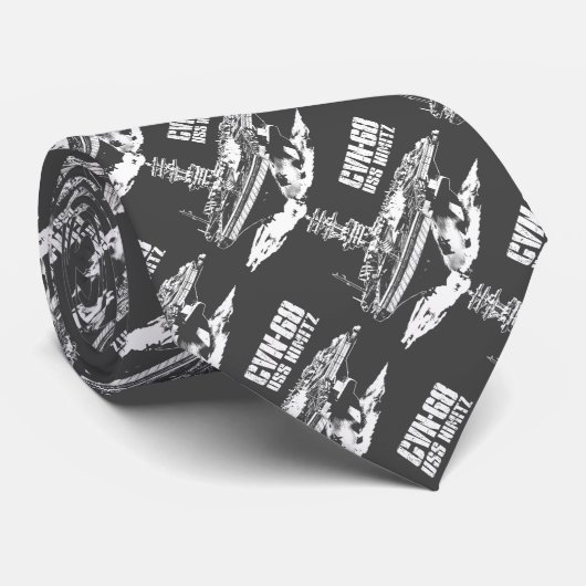 Cravate de Nimitz de porte-avions (Roulé)