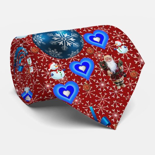 Cravate de Noël (Roulé)