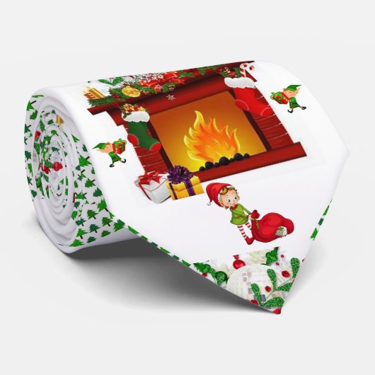 Cravate de Noël (Roulé)