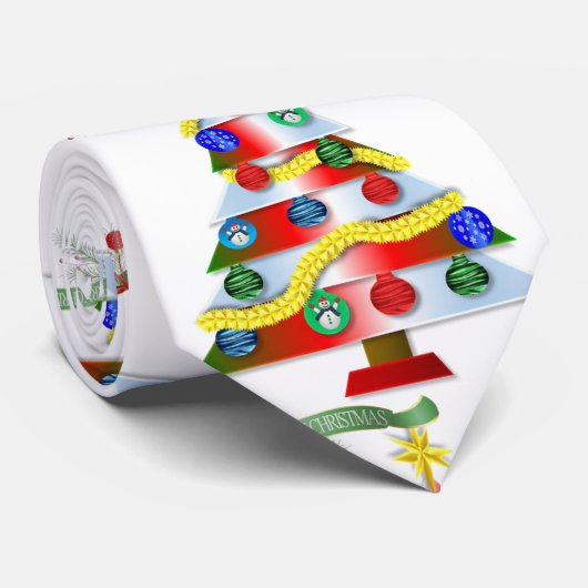 Cravate de Noël (Roulé)