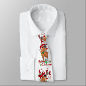 Cravate de Noël, Amour (Attaché)