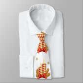 Cravate de Noël, bougie de Noël (Attaché)