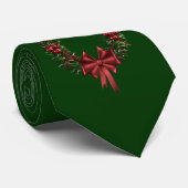 Cravate de Noël de la couronne (Roulé)