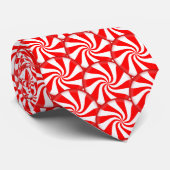 Cravate de Noël de menthe poivrée (Roulé)