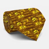 Cravate de Noël d'or (Roulé)