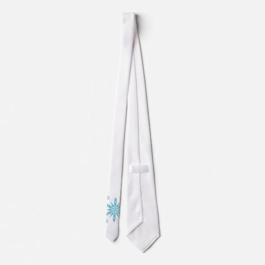 Cravate de Noël, Flocon de neige (Dos)