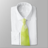 Cravate de Noël jaune vert dégradant (Attaché)