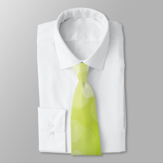 Cravate de Noël jaune vert dégradant (Attaché)