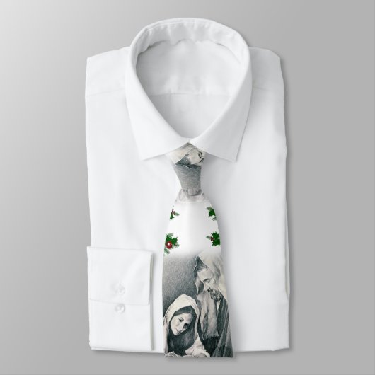 Cravate de Noël, Jésus Christ (Attaché)