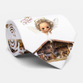 Cravate de Noël, Jésus Christ (Roulé)