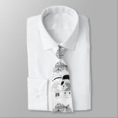 Cravate de Noël, Joyeux Noël (Attaché)