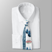 Cravate de Noël, Joyeux Noël (Attaché)