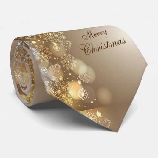 Cravate de Noël, Joyeux Noël (Roulé)