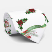 Cravate de Noël, Joyeux Noël (Roulé)