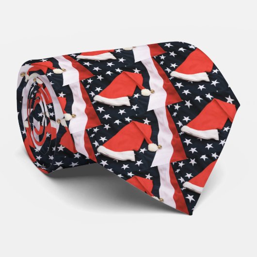 Cravate de Noël laide américaine (Roulé)