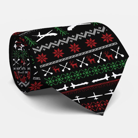 cravate de Noël MQ-9 (Roulé)