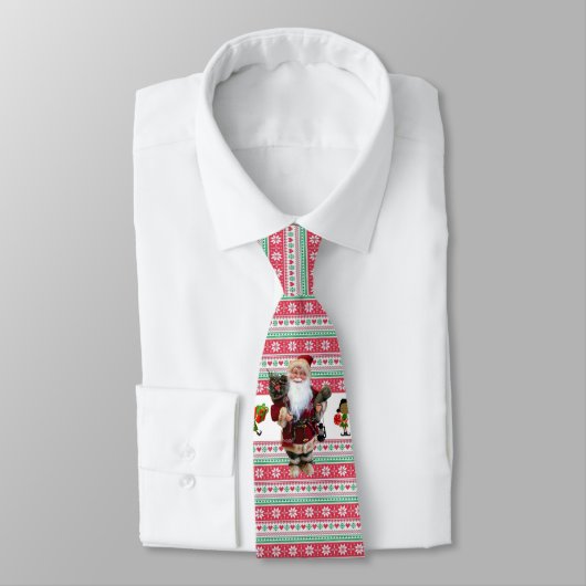 Cravate de Noël, Père Noël (Attaché)