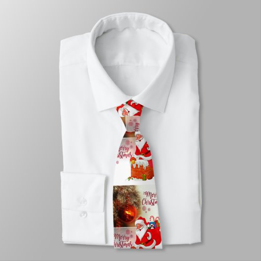 Cravate de Noël, Père Noël (Attaché)