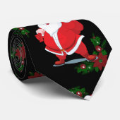 Cravate de Noël, Père Noël (Roulé)