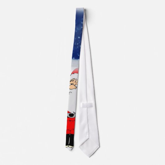 Cravate de Noël, Père Noël (Dos)