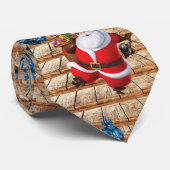 Cravate de Noël, Père Noël (Roulé)