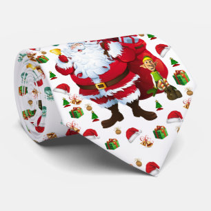 Cravate de Noël, Père Noël