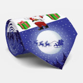 Cravate de Noël, Père Noël (Roulé)