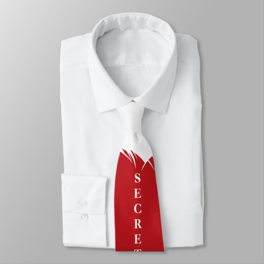 Cravate de Noël Secret Père Noël (Attaché)