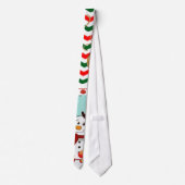 Cravate de Noël, Snowman (Dos)