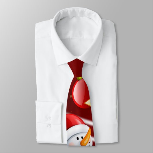 Cravate de Noël, Snowman (Attaché)
