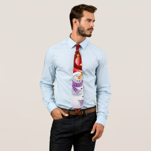 Cravate de Noël, Snowman