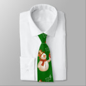 Cravate de Noël, Snowman (Attaché)