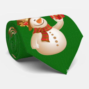 Cravate de Noël, Snowman
