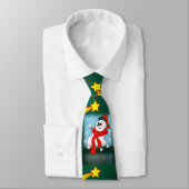 Cravate de Noël, Snowman (Attaché)