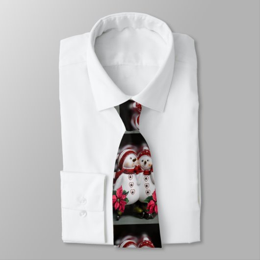 Cravate de Noël, Snowman (Attaché)