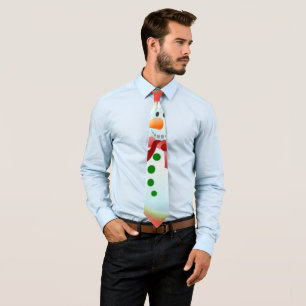Cravate de Noël, Snowman