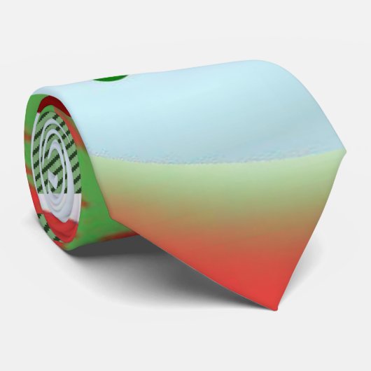 Cravate de Noël, Snowman (Roulé)