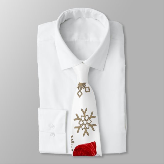 Cravate de Noël, Snowman (Attaché)