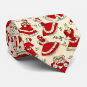 Cravate de Noël, Vintage (Roulé)