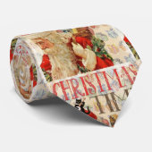 Cravate de Noël, Vintage (Roulé)