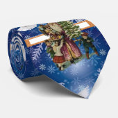 Cravate de Noël, Vintage (Roulé)