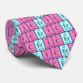 Cravate de nom de table périodique Eric (Roulé)