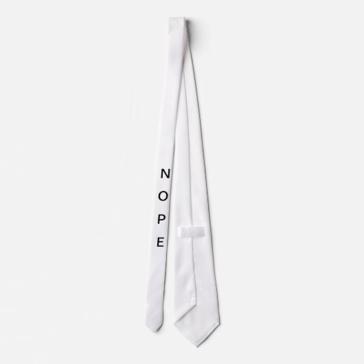 Cravate de Nope (Dos)