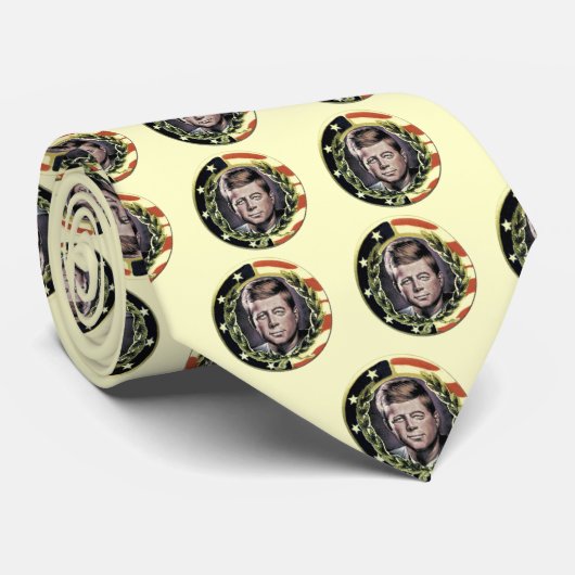 Cravate de nostalgie de JFK (Roulé)