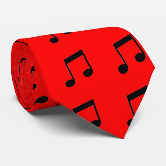 Cravate de note musicale (Roulé)