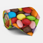 cravate de nouveauté d'arrière - plan de (Roulé)