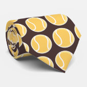 Cravate de nouveauté de balle de tennis (Roulé)